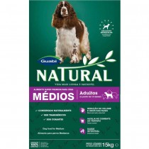 Guabi Natural Adultos Médios - 15kg
